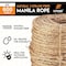 Xpose Safety Manila Rope, 3 Strand Cordage Twisted Braided Rope 3/8 600 Feet MR38-600-X - alternate 4