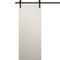 Sartodoors Modern Barn Door 18 x 80 inches, Ego 5000 Painted White Oak, 6.6FT Rail Track Heavy Hardware Set ,  EGO5000BD-B-PWO-18 - alternate 1