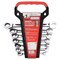 Vulcan Wrench Set, 7-Piece, Chrome Vanadium Steel, Mirror Polish, Silver, Specifications: SAE Measurement PG7I - alternate 2
