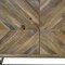 Homeroots 34in Shades of Natural Brown Solid Wood Accent Chest With A Door and Shelves 489018 - alternate 3