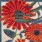 Homeroots 8' Ivory Orange Blue And Green Floral Indoor Outdoor Runner Rug 548048 - alternate 3
