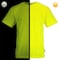 Dome75 Safety Shirt, Enhanced Visibility, Poly/Jersey, HiVis Yellow, 4X DSS2601 - alternate 5