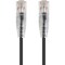 Monoprice Slim Cat6 Utp Cable, 10 ft.Black 13542 - alternate 1