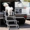 Wrightmaster Foldable 4-Step Pet Stairs for Cars, 250 lbs Capacity with Storage, Non-Slip Surface ZoroP369121 - alternate 3