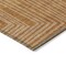 Homeroots 3' X 5' Copper And Ivory Geometric Washable Indoor Outdoor Area Rug 600852 - alternate 5