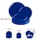 Smarty Had A Party Light Blue Flat Round Disposable Plastic Dinnerware Value Set, 240PK 830-LBL-VP-CASE - alternate 4