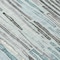 Homeroots 8' Teal Blue And Gray Round Striped Washable Indoor Outdoor Area Rug 617700 - alternate 2