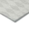 Homeroots 3' X 5' Ivory And Beige Geometric Washable Indoor Outdoor Area Rug 577055 - alternate 4