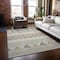 Homeroots 8' X 10' Beige Ivory And Taupe Southwestern Washable Indoor Outdoor Area Rug 613882 - alternate 3