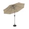 Pure Garden 10-Foot Outdoor Patio Umbrella with Auto-Tilt, Sand 50-LG1042B - alternate 6