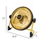 Vie Air 12 Inch Rechargeable Indoor/Outdoor Floor Fan (IPX4 Rated) in Yellow 750122813M - alternate 5