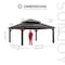 Sunjoy Fenwick Gazebo, 16' x 18' A102010730 - alternate 1