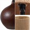 Jonathan Y Abram 22.75" Rustic Bohemian Resin/Metal Round Table Lamp w/ Paper Rope Shade, Dark Brown Wood Finish JYL9203B - alternate 4