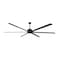 Canarm Ceiling Fan, 96 in Blade Dia, 6 Blades, 5 Speeds, 120V AC, Matte Black CP96BK - alternate 1