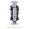 Leviton Plugs&Rcptcls, 15A, 250VAC, Brn, Plyprpyln 5028 - alternate 3