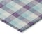 Homeroots 5' X 8' Purple Aqua And Beige Plaid Washable Indoor Outdoor Area Rug 601423 - alternate 4