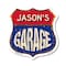Signmission Jason's Garage, 6 Inch X 6 Inch, Plastic Sign SHI-P-6-383-JASON - alternate 1