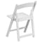 Flash Furniture Kids White Resin Folding Chair w/ Padded Seat, PK10 10-LE-L-1K-GG - alternate 6
