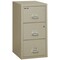 Fireking 3 Drawer, 1 Hr Fire Rated, Vertical, 31" Legal, Safe-In-A-File Pewter 3-2131-CPESF - alternate 1