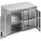 Amgood 48 in. x 15 in. Stainless Steel Slope Top Wall Cabinet SWC-1548-Z - alternate 3