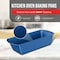 Bakken- Swiss Blue Marble Nonstick Loaf Pan, 11in Carbon Steel, Oven Safe to 450 DegF, Dishwasher Safe BKLOAFBLU1 - alternate 2