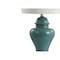 Jonathan Y Qin 22" Ceramic/Iron Classic Cottage LED Table Lamp, Jade Green, 2PK JYL6602A-SET2 - alternate 7