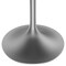 Leisuremod Round 47.24 in W, 29.35 in L, Sintered Stone/Stainless Steel, Black VT23BS-48BLS - alternate 5