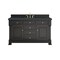 James Martin Vanities Brookfield 60 in. Single Vanity, Black Onyx w/3 CM Charcoal Soapstone Silestone Top 547-V60S-BKO-3CSP - alternate 1