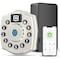 Wrightmaster 5 in 1 Corded Aluminum Smart Lock Deadbolt with App Biometric, IC Card, Keyless Entry Door Lock wit ZR-F501S - alternate 1