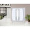 Vdomdoors Front Exterior Prehung Metal-Plastic Double Doors / MANUX 8088 White Silk / Sidelite Exterior Windo MANUX8088DEXD-WS-RH-W72+16xH80 - alternate 2