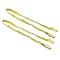 Mytee Products 2Pk 4inx16ft Web Sling - 11500 LBS WLL Vertical - 2-Ply Eyelets Tow Lifting Straps, 2PK EERSL-416x2 - alternate 2
