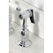 Kingston Brass Bridge Kitchen Faucet with Brass Sprayer, Polished Chrome KS3271BPLBS - alternate 2