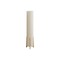 Monarch Specialties Lighting, 50''h, Floor Lamp, Brown Wood Look, Ivory / Cream Shade, Contemporary I 9755 - alternate 2