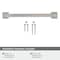 Amerock Mulholland 6-5/16 inch 160mm Center-to-Center Polished Nickel Cabinet Pull 2000734 - alternate 2