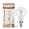 Bulbrite LED Filament, 4 Watt Dimmable A15 Light Bulb, Clear Glass Finish, E12 Base, 2700K 400 Lumens, 4PK 862053 - alternate 4