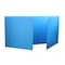 Flipside Blue Plastic Study Carrel Bulk, PK24 19272-24 - alternate 1