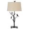 Homeroots 29" Tan Metal Table Lamp With Tan Empire Shade 524688 - alternate 1