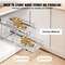 Vevor 2-Tier Wire Pull Out Cabinet Under Sink Organizer 12x21x15.2 in(WxDxH) LX-C9359 - alternate 2