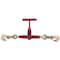 Mytee Products 4PK 5/16in-3/8in Durabilt T-Handle Ratchet Chain Binder w/Grab Hook 7,100 lbs WLL, 4PK CBRS-DR516-THx4 - alternate 4