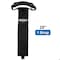 Grizzly Supply Carry Strap with Handle, 28 in L, 2.5 in W, Hook and Loop Closure, Reusable, Black, 1PK GS-HLCSH28-0 - alternate 4