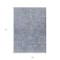 Homeroots 9' X 12' Navy Blue And Gray Southwestern Washable Indoor Outdoor Area Rug 587042 - alternate 6