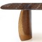 Homeroots 94" Bronze Glass Double Pedestal Base Dining Table 722448 - alternate 2