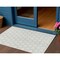 Homeroots 3' X 5' Ivory And Black Geometric Washable Indoor Outdoor Area Rug 613554 - alternate 1