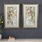 Homeroots Set of Two Blue Leaves Framed Art, 2PK 472105 - alternate 2