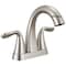 Delta Arvo Two Handle Centerset Pull-Down Bathroom Faucet Spotshield Brushed Nickel 25840LF-SPPD - alternate 1