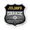 Signmission Julian's Garage I Can Fix Everything But Stupid, 12 Inch X 12 Inch, Aluminum Metal Sign SHI-A-12-490-JULIAN - alternate 1