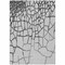 Homeroots 3' X 5' Gray And Charcoal Abstract Washable Indoor Outdoor Area Rug 601128 - alternate 5