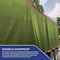 Tarps Now Heavy Duty Tarp, 20 ft x 20 ft, 20 Mil, Green, Polyester / Canvas FSPCGN-2020 - alternate 3