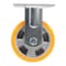 Vestil Polyurethane Rigid Caster 5 In. Diameter x 2 In. Width 990 Lb. Capacity Orange/Gray CST-VE-5X2PUA-R - alternate 5