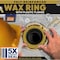 Everflow Extra Thick Toilet Gasket Wax Ring w/ Flange & Bolts Fits 3''&4'' Line TRZR1005 - alternate 4